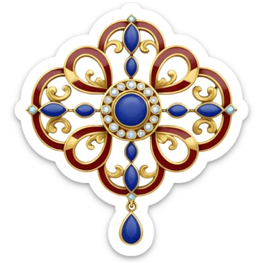 Антиквариат, род Романовых 19 век sticker