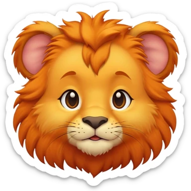 Simba from The Lion King sticker