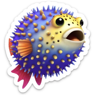 Pufferfish do sticker