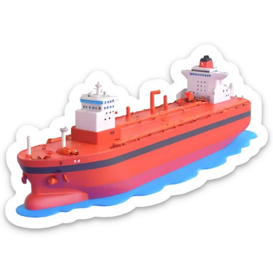 oil tanker cargo sticker
