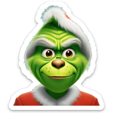 The grinch  sticker