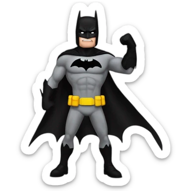 batman slapping robin meme sticker