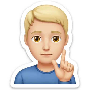 Missing thumb sticker