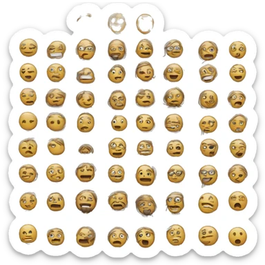 create an emoji with 1342 which is underlined and that blinks sticker