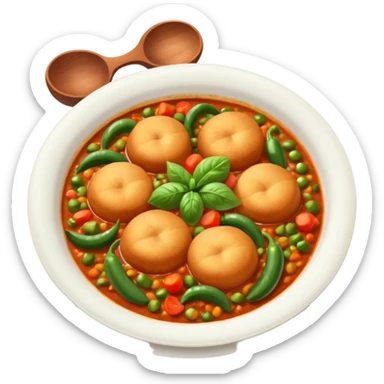 Pav bhaji sticker