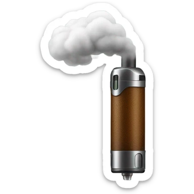 a vape smokes sticker