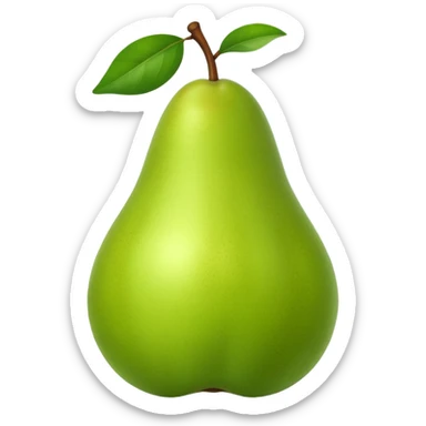 Pear sticker