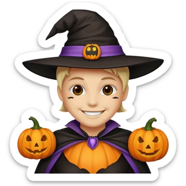 Halloween sticker