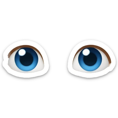  A guy blue eyes and freckles  sticker