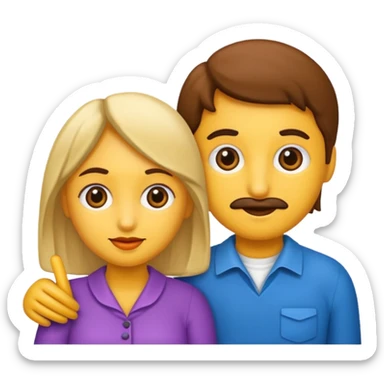 madrina y padrino sticker