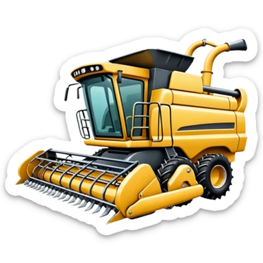 harvester sticker