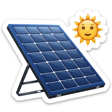 Solar Panel sticker