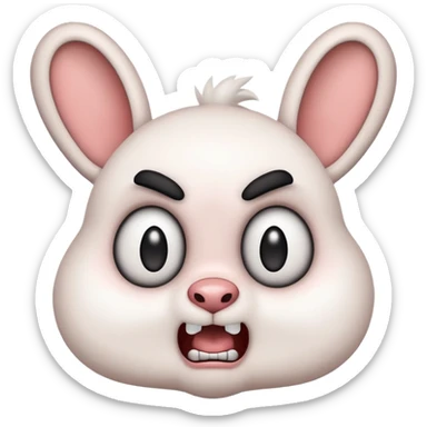 Lapin Cretin sticker