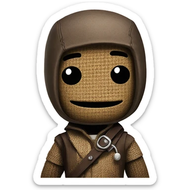 Sackboy from LittleBigPlanet sticker