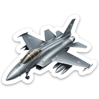 fighter jet sticker