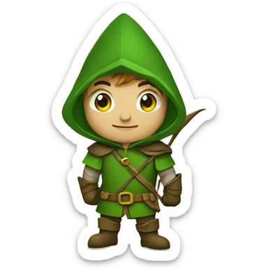 robin hood sticker