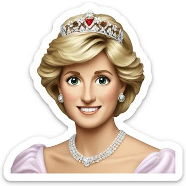 Princess diana  sticker
