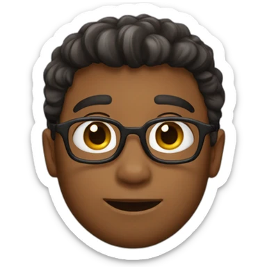 boy carle hear sticker