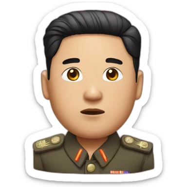 Kim Jon un sticker