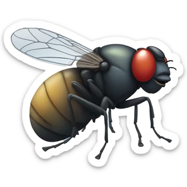 a fly sticker