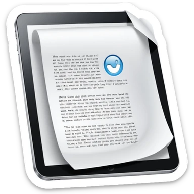 PDF file presentation which I want to send sticker