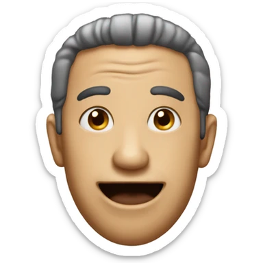 Ding dong eat it up guy sticker