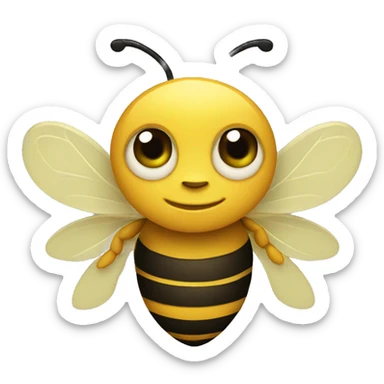 Bee sticker