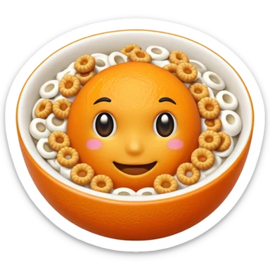 Cereal Ora Flavor sticker