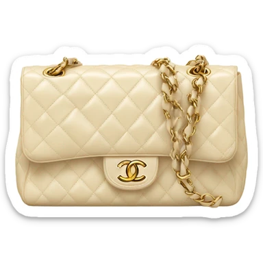 Cream Chanel  sticker