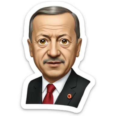 Recep Tayyip Erdogan sticker