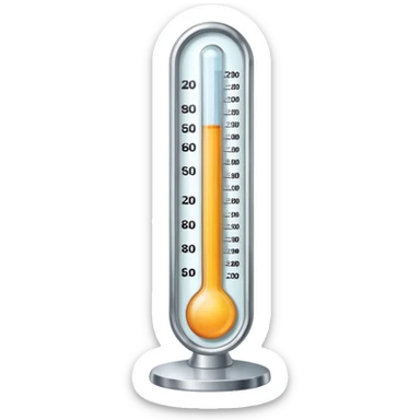 thermometer sticker