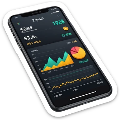 Investment application sticker