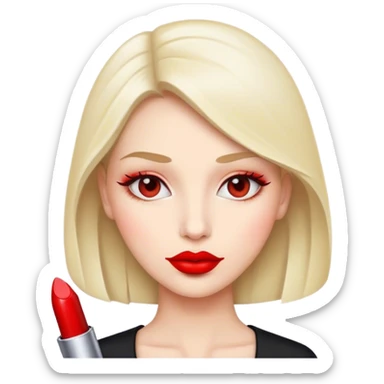 Pinta labios  sticker