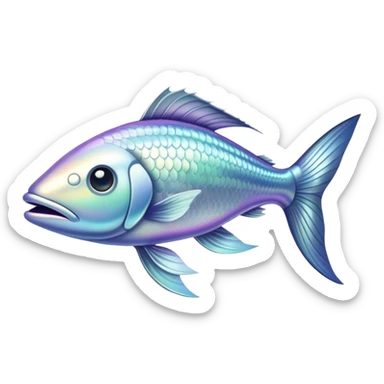 long pollack fish sticker