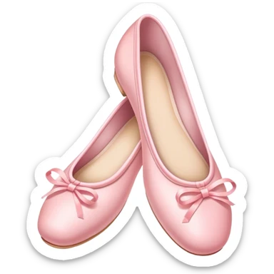 ballerina shoes sticker