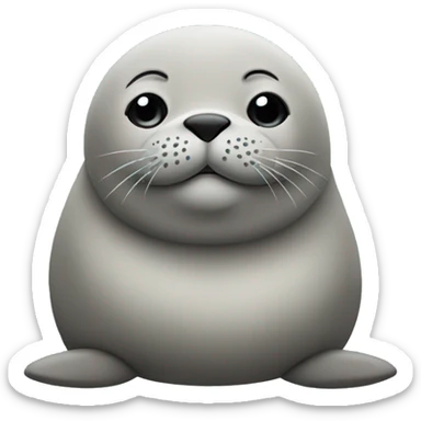 Fat fat fat seal sticker