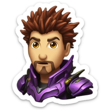 Kerrigan zerg StarCraft sticker