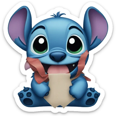 Stitch sticker
