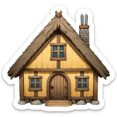 ön cepeden viking ev  sticker