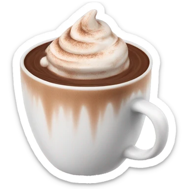 Hot chocolate  sticker