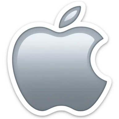 apple logo sticker