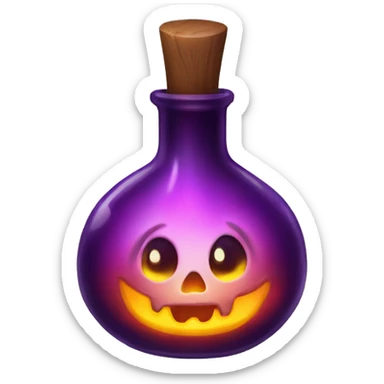 witch's potion sticker