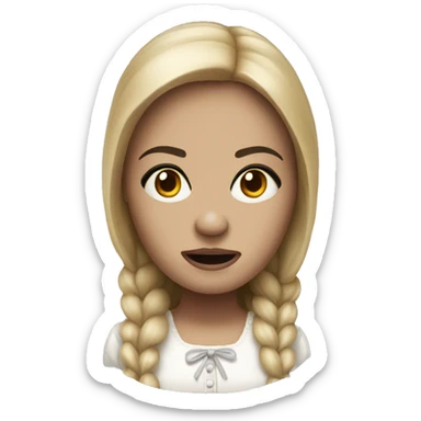 Annabell doll horror movie sticker