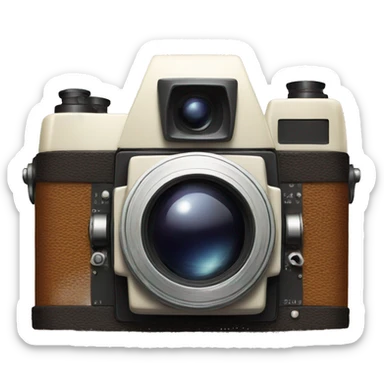 1970s camera sticker