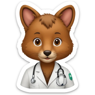 medic animals sticker