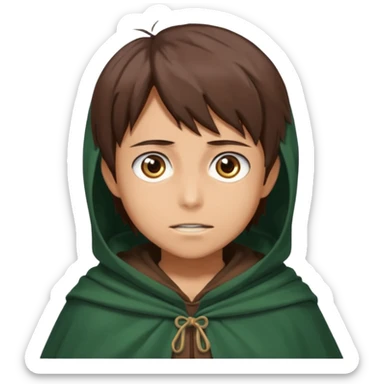 Eren avec une couche sticker