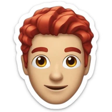 spiderman-face sticker