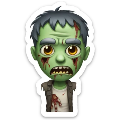 Zombie ok sticker