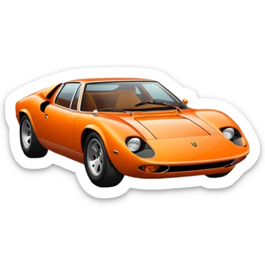 Lambo muira  sticker