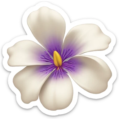 Flower sticker